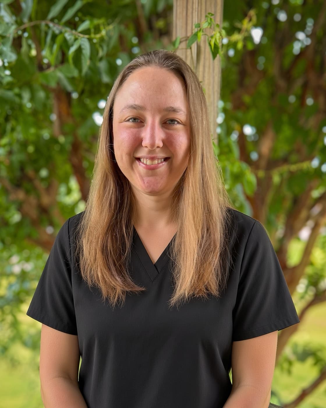 Mallory, grooming bather and coordinator at Hope
